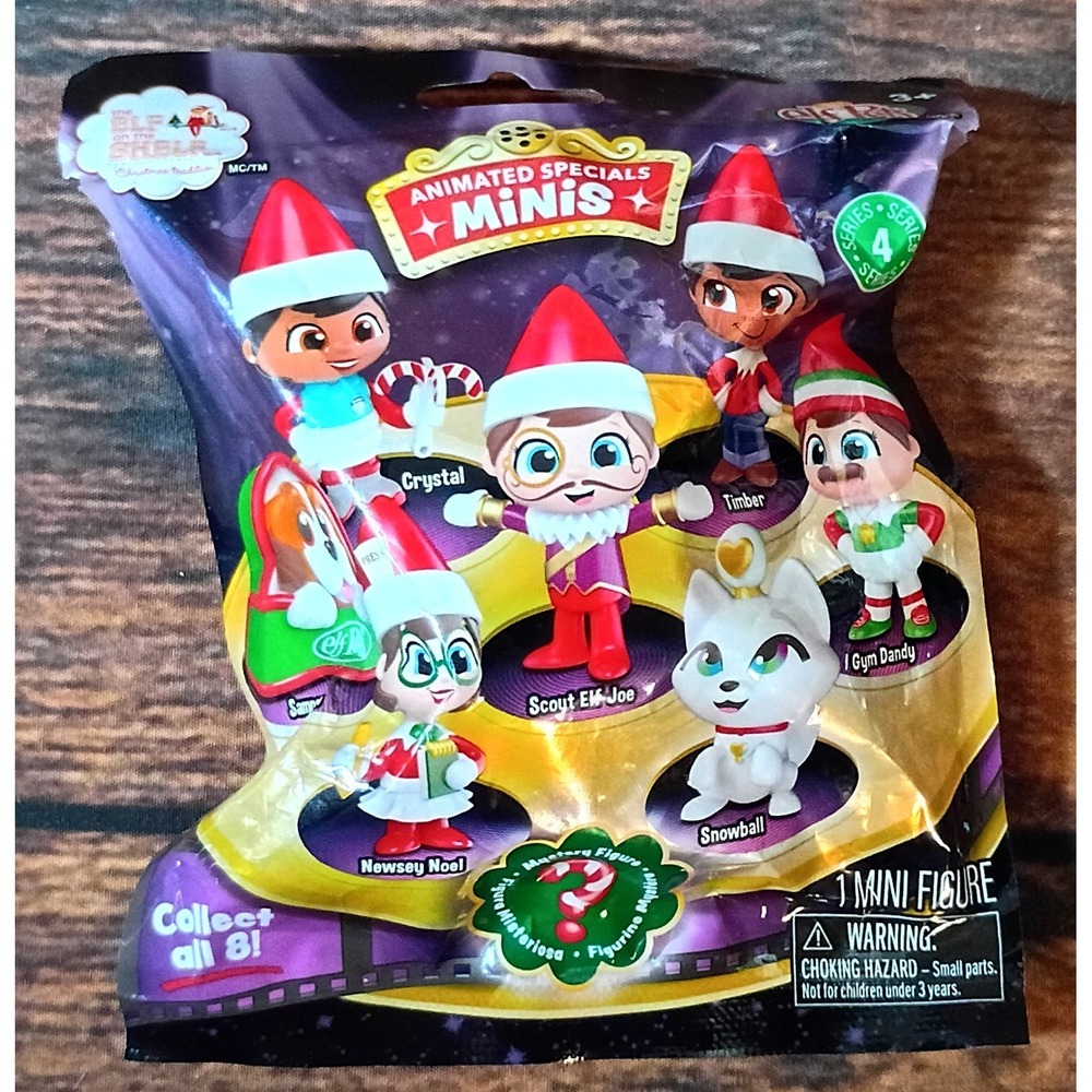 Elf on the Shelf Animated Specials Minis Series 4 Blind Bag Mystery Mini Figure